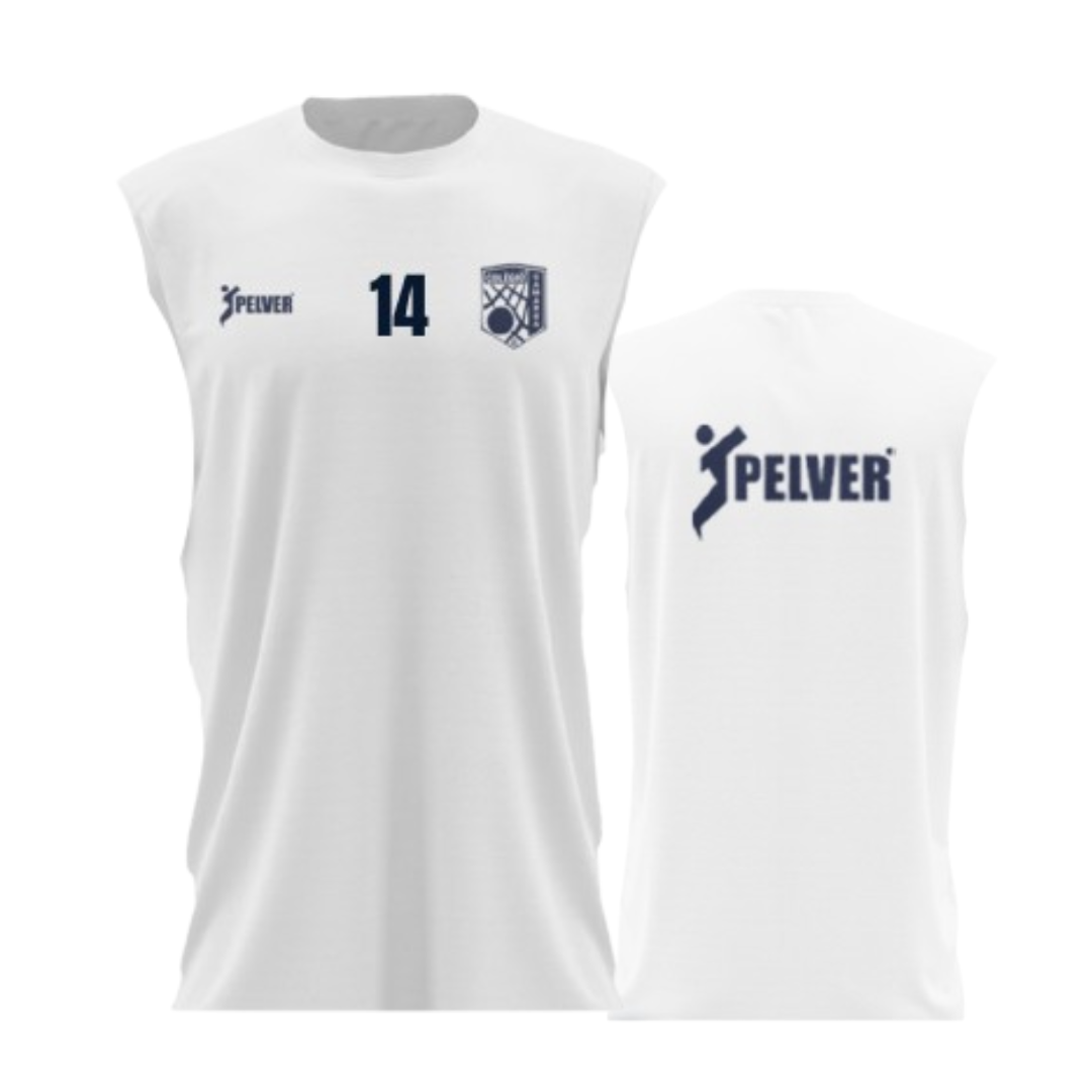 Camiseta de Entrenamiento Baloncesto Blanco - Royale