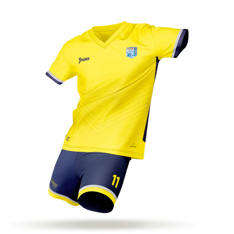 Equipación Aniversario Niño - Fútbol (Incluye calcetas azules)