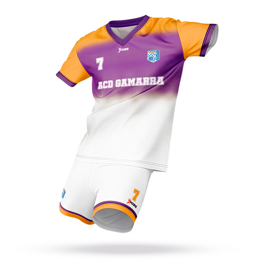 2ª Equipación Adulto - Fútbol (Incluye calcetas blancas)