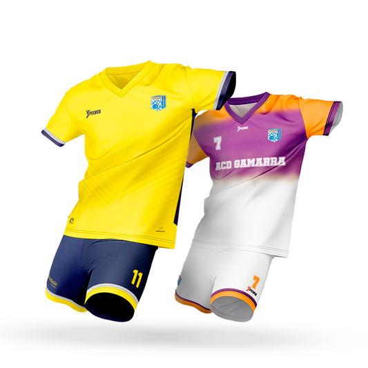 Pack Equipaciones 23/24 - Fútbol (Incluye 2 pares de calcetas)